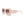 Sunglasses Square Matte Pink Oversize Wide Edge