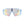 Sunglasses Blue Splatter Mirror Sport Eyewear