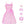 Diona Women Adult Girls Movie Doll Costume Margot Cosplay Pink and White Gingham Check Dress Halloween Christmas Party Birthday Dress Up