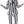 Scary Family Adult Costume Suit - Morticia & Gomez Black White Striped 3-Piece Set with Jacket, Pants, Shirt, and Tie for Halloween & Cosplay