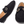 Women's Black Ballet Flat Shoes - Closed Pointed Toe Comfort Loafers, Slip-On Faux Suede Flats with Gold Accents, Water-Resistant & Slip-Resistant Sole