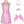 Diona Women Adult Girls Movie Doll Costume Margot Cosplay Pink and White Gingham Check Dress Halloween Christmas Party Birthday Dress Up
