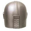 Helmet style latex mask rear and side details