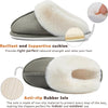 Indoor Winter Fur Shoes – Warm Cotton Slippers for Men & Women, Plush Furry Bedroom Slides, Cozy Non-Slip House Slippers