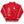 DST Greek Apparel M Red Zip Up Track Jacket