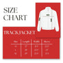 DST Greek Apparel M Red Zip Up Track Jacket