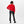 DST Greek Gear L Red Embroidered Crew Sweatshirt
