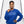 ZPB Greek Gear M Blue Embroidered Crew Sweatshirt
