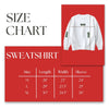 DST Greek Gear XL Red Embroidered Crew Sweatshirt