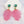 AKA Pink and Green Tropical Leaf Drop Earrings