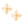 Studs Large Matte Gold Sculptured Flower Earrings
