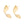 Hoop Large Xtra Wide Polished Gold Open Earrings