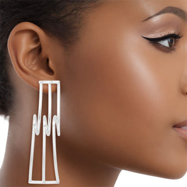 Studs Silver Spring Industrial-luxe Earrings Women