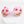 AKA Heart Pink and Green Embroidered Headband