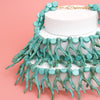 Bib Turquoise Coral Coastal Chic Necklace Women
