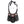 Bib Black Adjustable Beaded Fringe Necklace