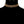 Black Stone Metal Choker