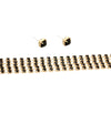 Black Stone Metal Choker