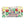 OES Sorority Pride Graphic Print Fold Over Clutch