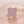 Mini Pink Quatrefoil Sparkle Crossbody Compact