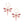 Pink Dragonfly Baby Hoops