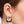 Hoops Marbled Black U Shaped Earrings for Women