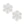 Stud Radiating Snowflake Silver Earrings for Women