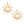 Stud Celestial Star Red Green Earrings for Women