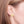 Studs Gold Cream Pearl Quatrefoil Clover Earrings