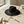 Black Fedora Hat with Pink Gold Quatrefoil Band
