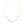 Necklace Gold Chain Pink Quatrefoil Clovers Women