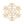 Brooch Radiating Snowflake Gold Pin for Women