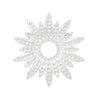 Brooch Celestial Star Silver Pin for Women
