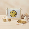 Gold Smile Sequin Clutch