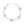 Bracelet Silver Quatrefoil Guilloche 5 Motif Chain