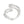Cuff Rigid Looped Silver Metal Hinge Bracelet