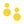 Drop Yellow Seed Bead and Felt Circle Earrings
