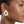 Studs Gold Mesh Rhinestone Earrings for Women