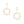Drop Gold Open Hoop Sunburst Rhinestone Earrings