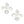 Studs Silver Pearl Layered Petal Flower Earrings