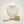 8mm Cream Glass Pearl Thread Knot Necklace