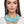 Collar Turquoise Seed Bead Braided Collar Necklace