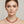 Chain Red Pave Heart Link Necklace Set for Women