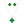 Pendant Vintage Green Quatrefoil Gold Necklace Set