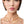 Choker Rigid Looped Gold Metal Hinge Collar