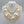 Cream Pearl 13 Strand Layered Gold Chain Necklace