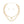 Chain Gold Gauge Links Layered Necklace Women