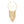 Bib Gold Ball Chain Fringe Necklace for Women