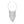 Bib Silver Ball Chain Fringe Necklace for Women