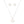 Pendant Vintage White Quatrefoil Silver Necklace